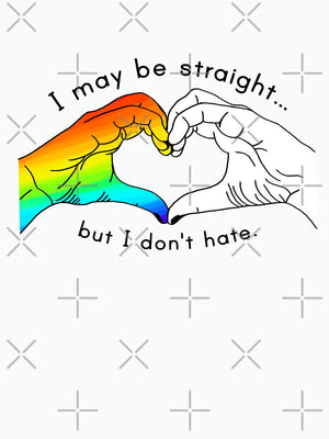 I May Be Straight But I Don't Hate Classic T-Shirt RB0903 | Omar Apollo Shop tc076