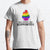 LGBT Straight Ally Pride | Not Gay But Very SUPPORTIVE Classic T-Shirt RB0903 | Omar Apollo Shop tc076
