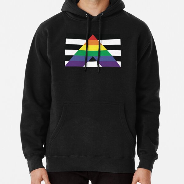 Pocket Straight Ally Pride Flag Essential T-Shirt Pullover Hoodie RB0903 | Omar Apollo Shop tc076