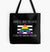 Careful Who You Hate Straight Ally Flag All Over Print Tote Bag RB0903 | Omar Apollo Shop tc076