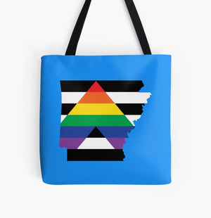 Arkansas Straight Ally Pride All Over Print Tote Bag RB0903 | Omar Apollo Shop tc076