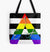 I Exist - Straight Ally Flag All Over Print Tote Bag RB0903 | Omar Apollo Shop tc076